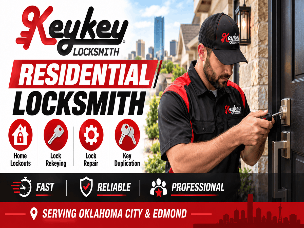 Residential door lock installation and repair